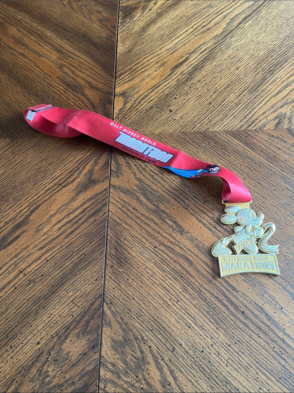 Disney Marathon Medal 2012
